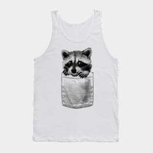 Raccoon Pocket Tank Top